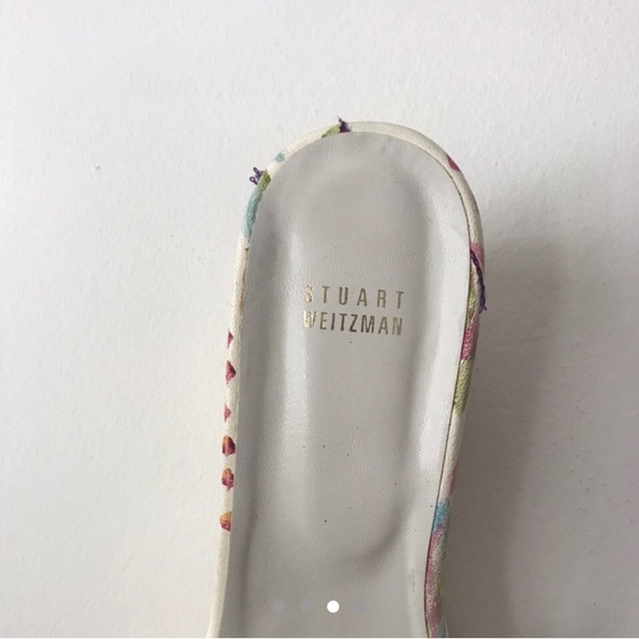 Stuart Weitzman Floral Wedges - Picture 3 of 4